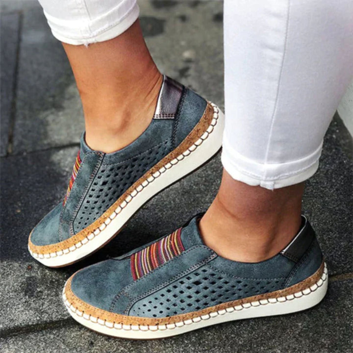Gångskor - Ergonomiska - Slip-On - Ortopediska skor - Damskor