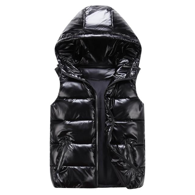 Gilet för kvinnor | Hoodie | Ärmlös | Bodywarmer | Puffer Vest för kvinnor