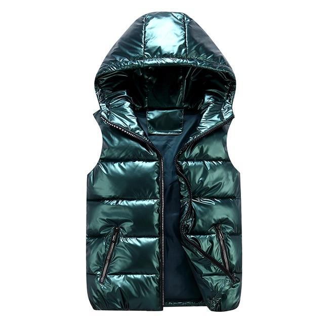 Gilet för kvinnor | Hoodie | Ärmlös | Bodywarmer | Puffer Vest för kvinnor
