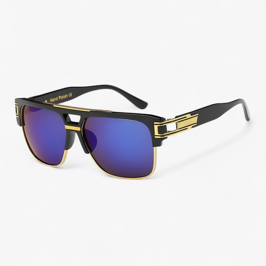 Klassiska unisex spegel-solglasögon – Lynor