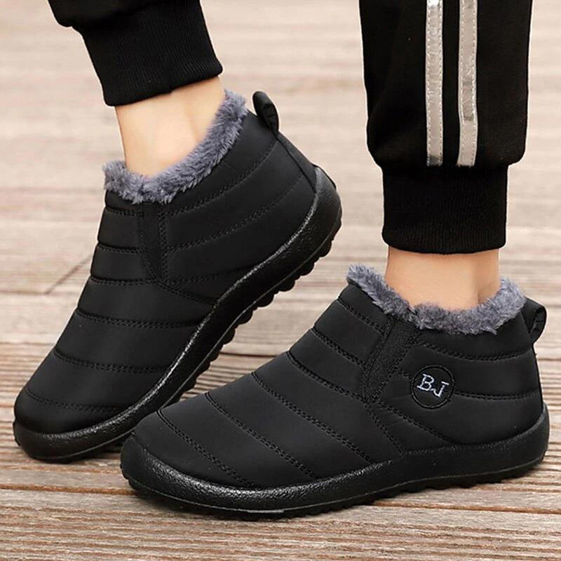 Harvey Vinterkängor | Varma slip-on fotledskängor för män