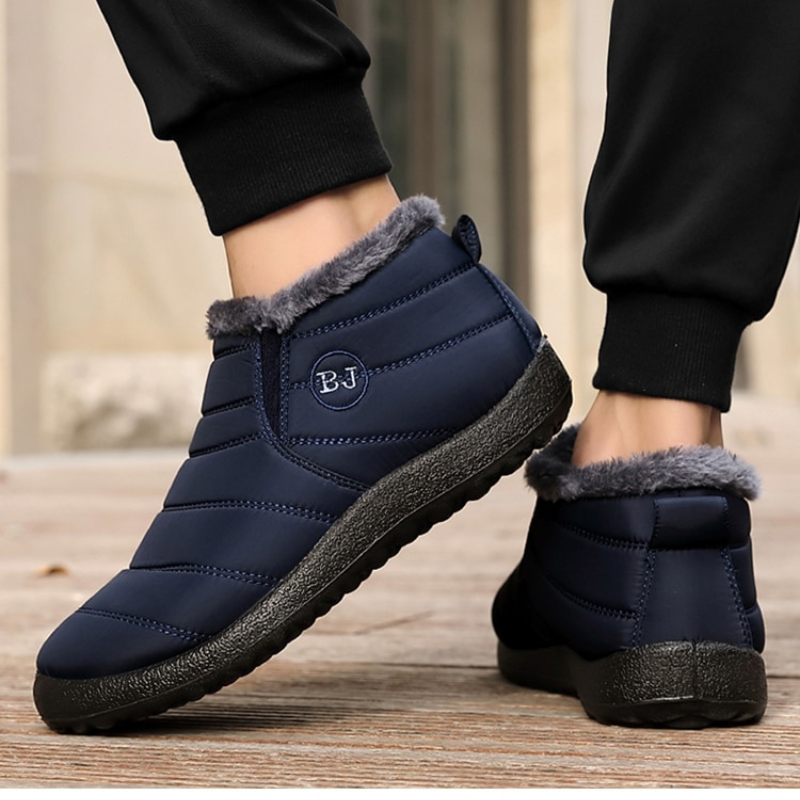 Harvey Vinterkängor | Varma slip-on fotledskängor för män