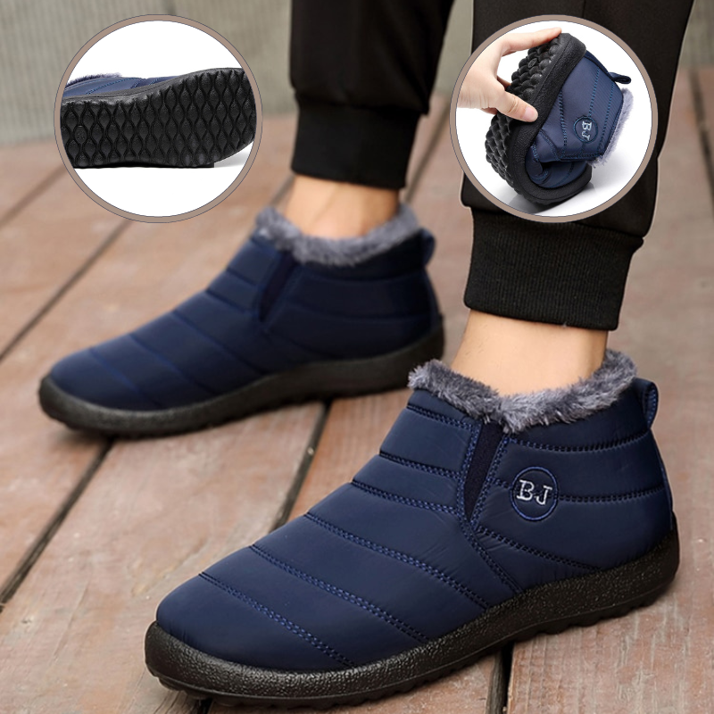 Harvey Vinterkängor | Varma slip-on fotledskängor för män