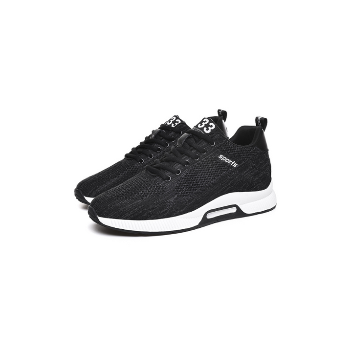 Höjdförhöjande snörade sneakers för män - Benjamin