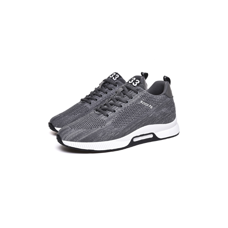 Höjdförhöjande snörade sneakers för män - Benjamin