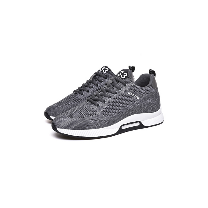 Höjdförhöjande snörade sneakers för män - Benjamin