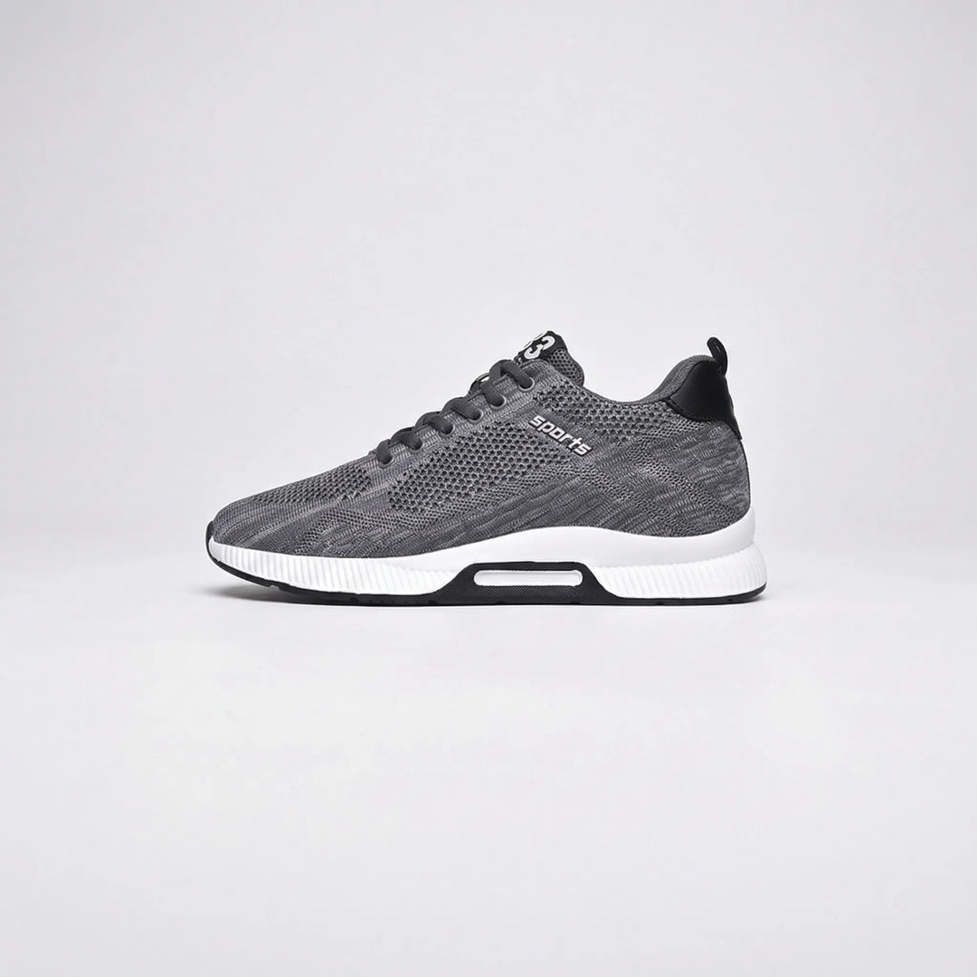 Höjdförhöjande snörade sneakers för män - Benjamin