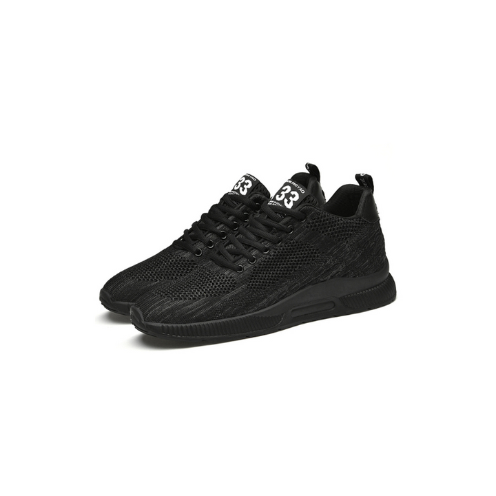 Höjdförhöjande snörade sneakers för män - Benjamin