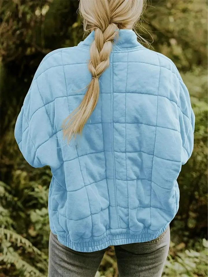 Helene Övergångsjacka | Oversized förtjockad damjacka