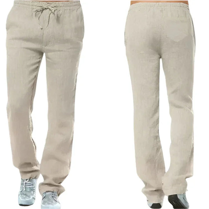 Herr Casual Byxor med Justerbart Midjeband