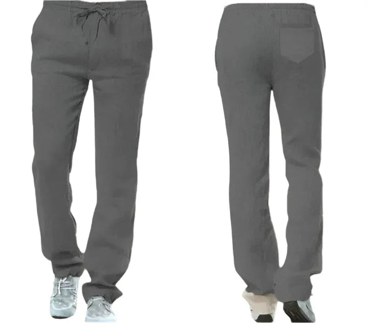 Herr Casual Byxor med Justerbart Midjeband