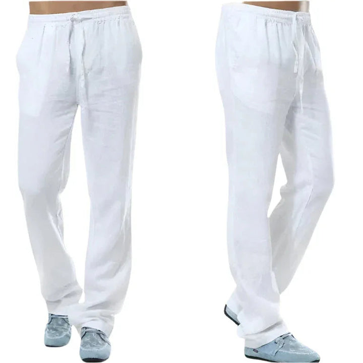 Herr Casual Byxor med Justerbart Midjeband