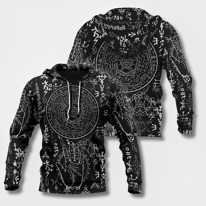 Herr Hoodie Viking Design