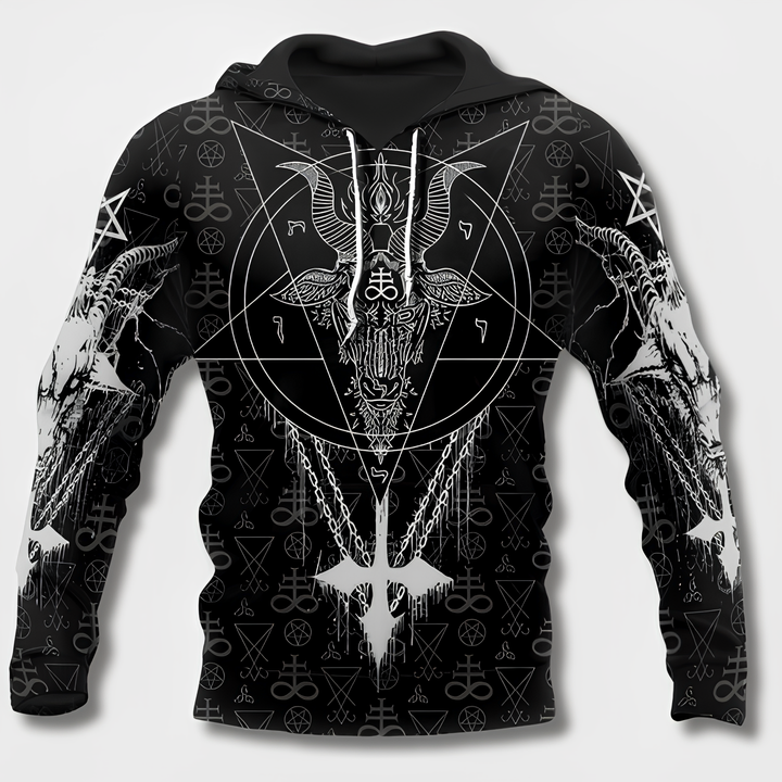 Herr Hoodie Viking Design
