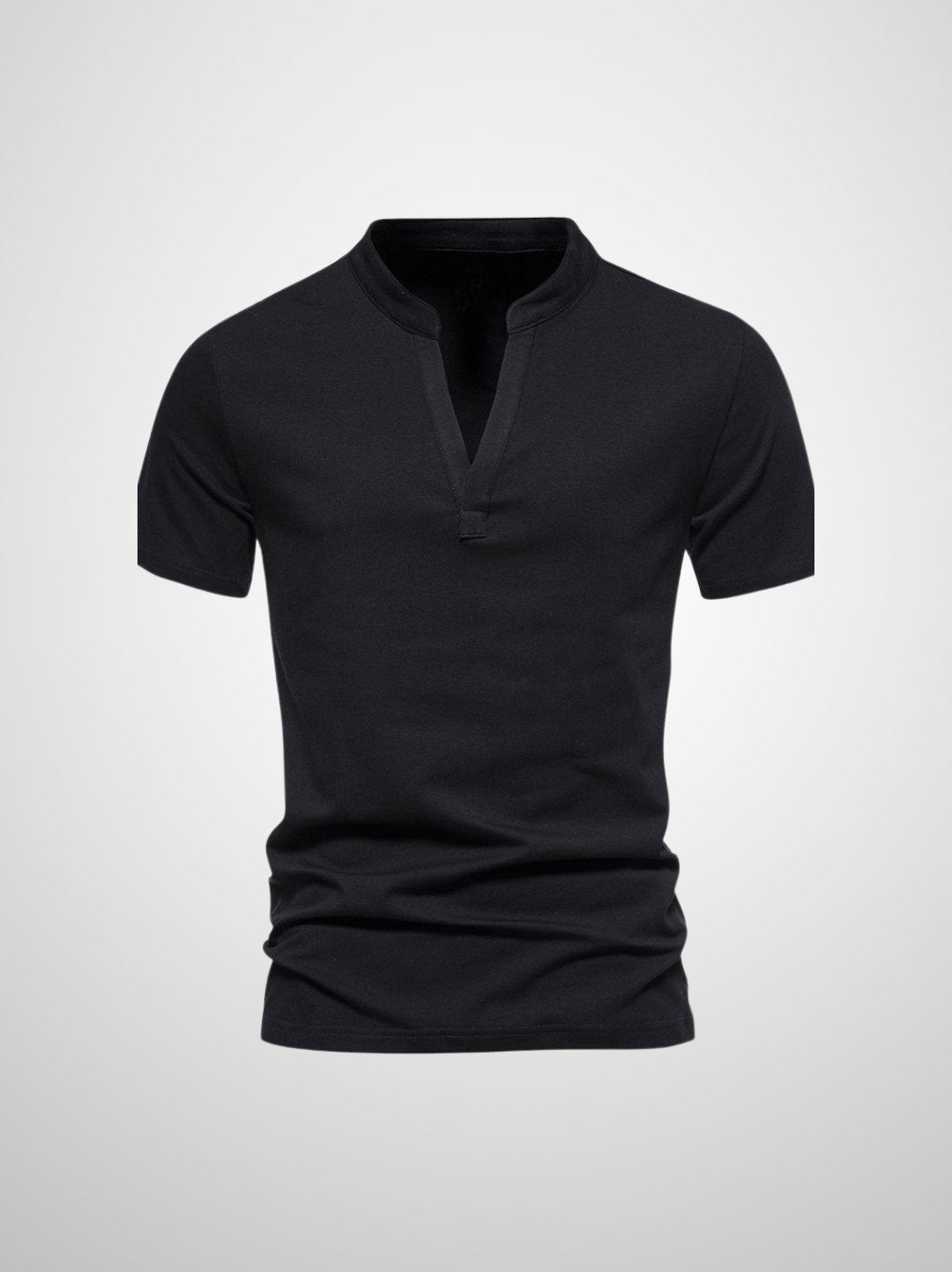 Herr Polo V-hals T-shirt Mjuk Modern Design