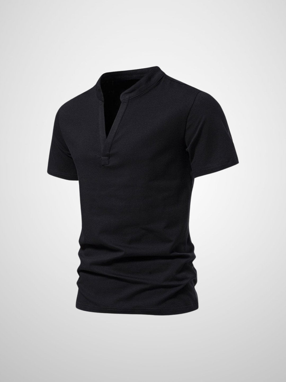 Herr Polo V-hals T-shirt Mjuk Modern Design