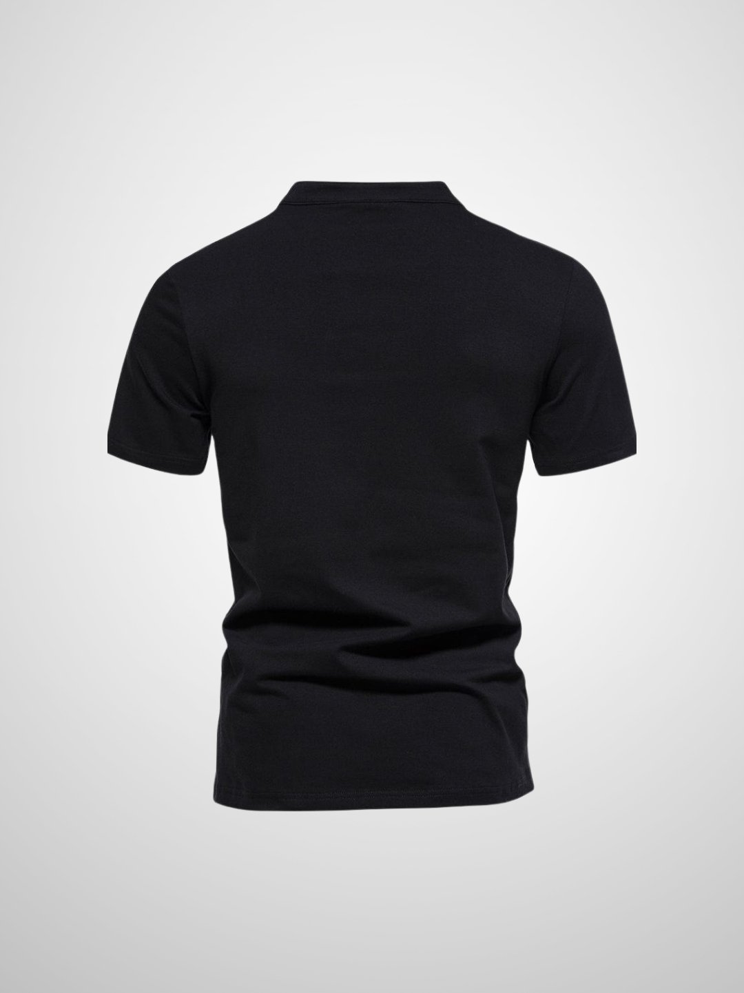 Herr Polo V-hals T-shirt Mjuk Modern Design