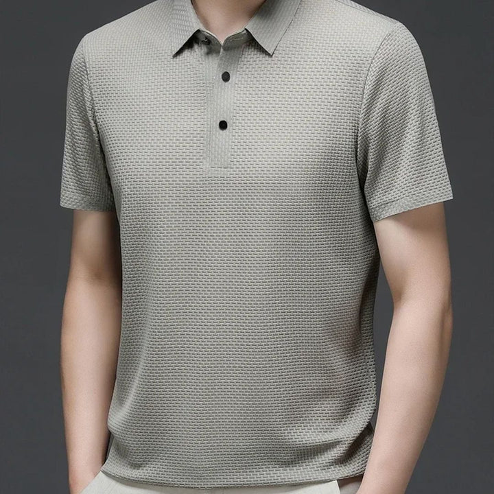 Herr Lättviktig Andningsbar Polo T-shirt Kortärmad