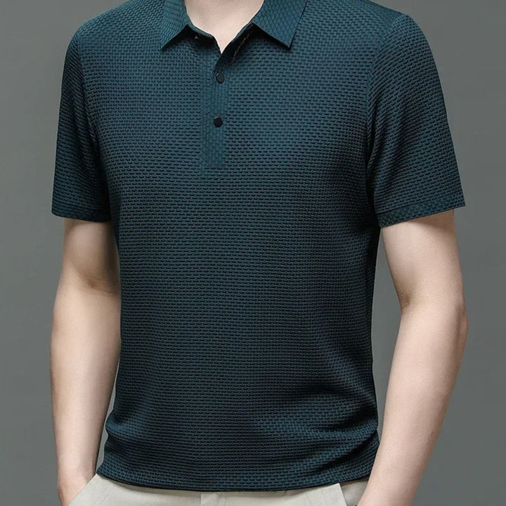 Herr Lättviktig Andningsbar Polo T-shirt Kortärmad