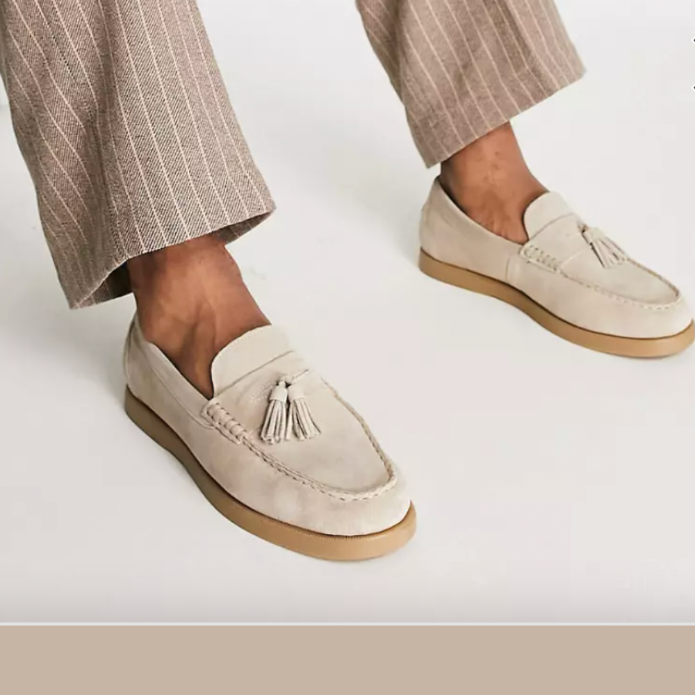 Herr Loafers Elegant Beige