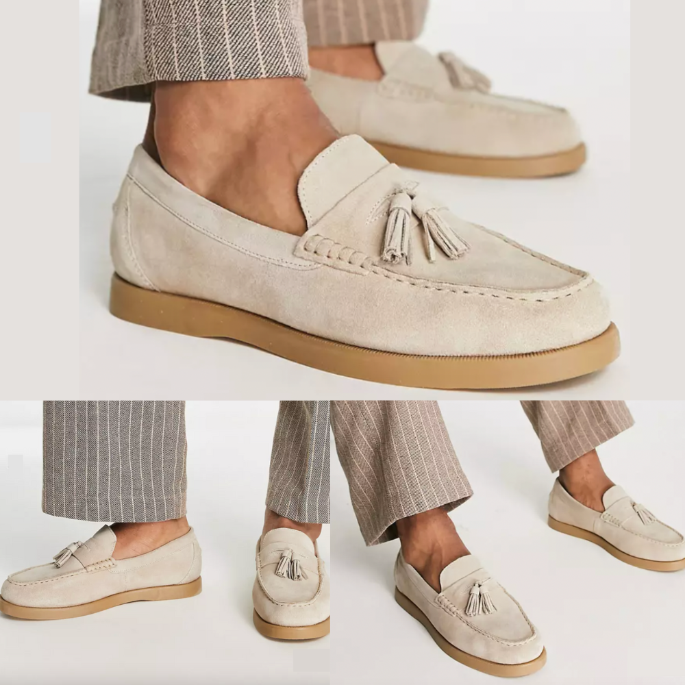 Herr Loafers Elegant Beige