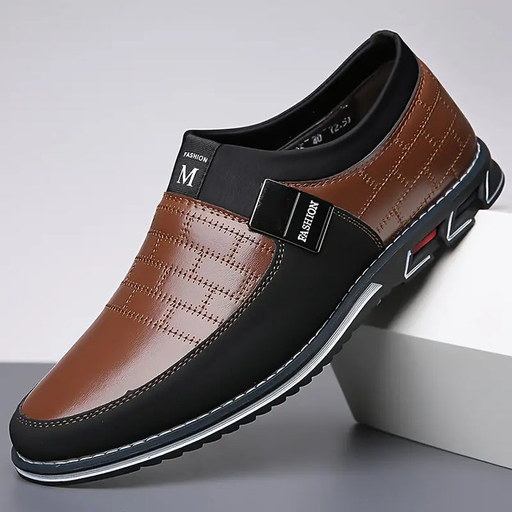 Herr Sneakers med Trendig Snörning och Bekväm Passform