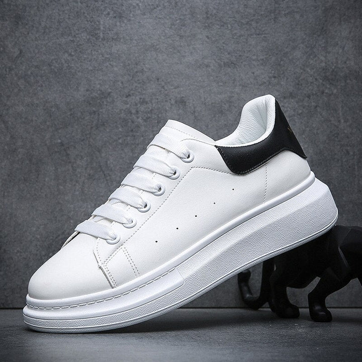 Herr Sneakers Urban Stil Vit/Svart