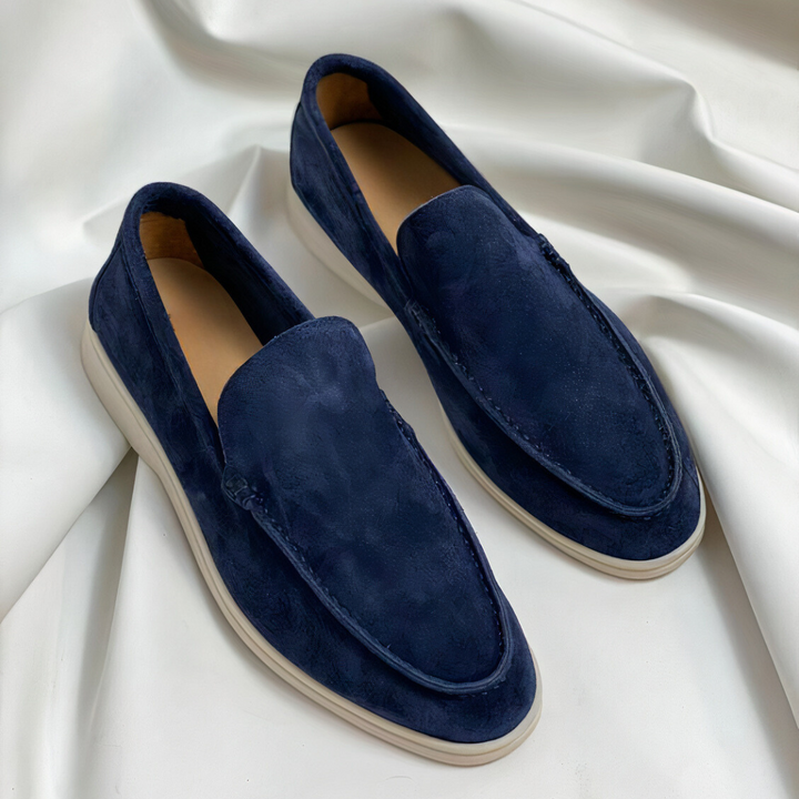 Herr Vintage Loafers med Bekväm Passform