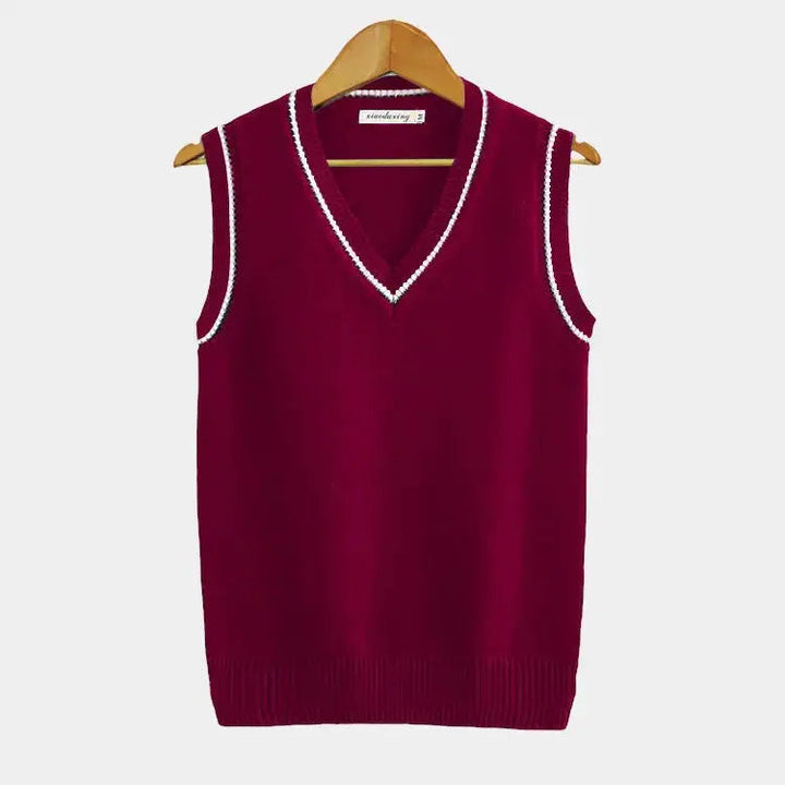 Herr ärmlös väst stilren design för sommar klassisk stil