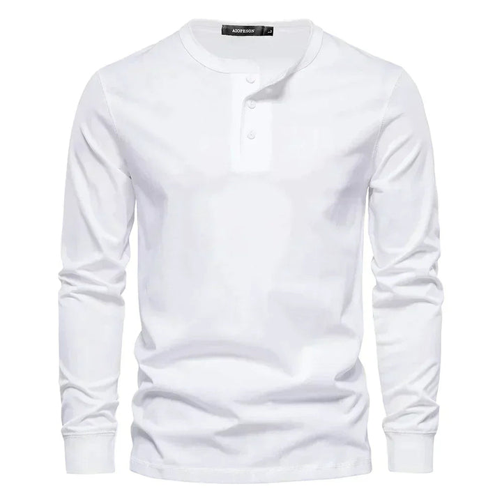 Herr långärmad t-shirt för träning och vardag