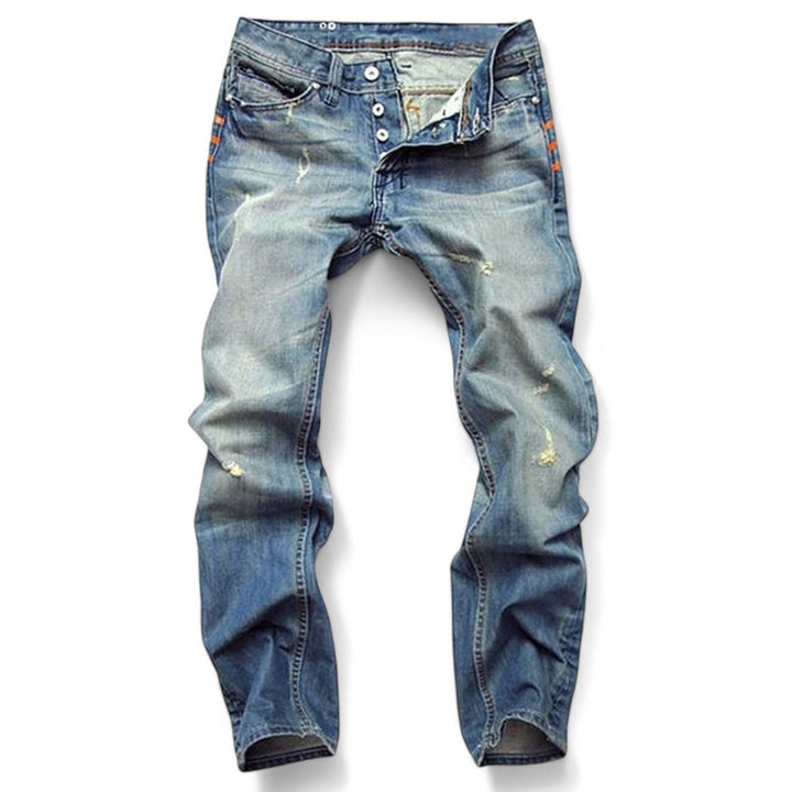 Herrens Klassiska Denim Jeans