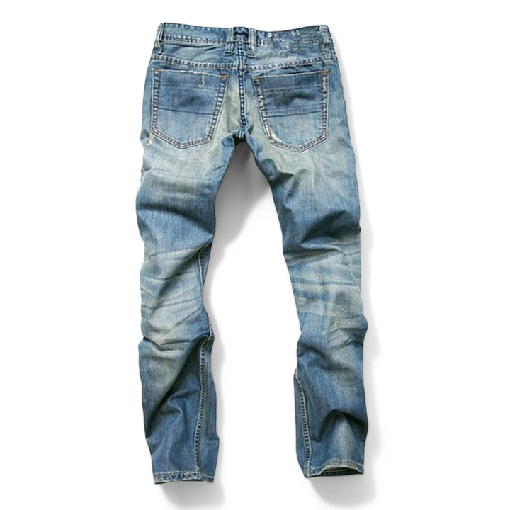 Herrens Klassiska Denim Jeans
