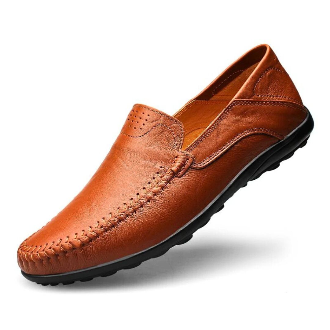 Herrens Lätta Loafers med Flexibel Sula