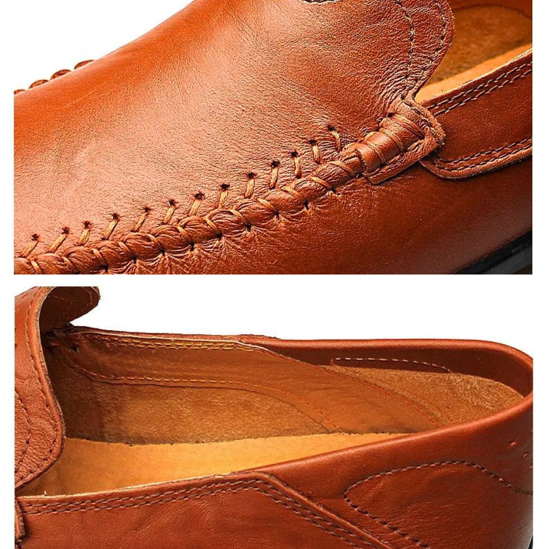 Herrens Lätta Loafers med Flexibel Sula