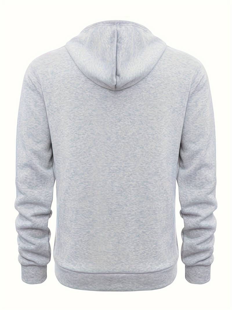 Herrar Hoodie för Fritid och Aktiviteter