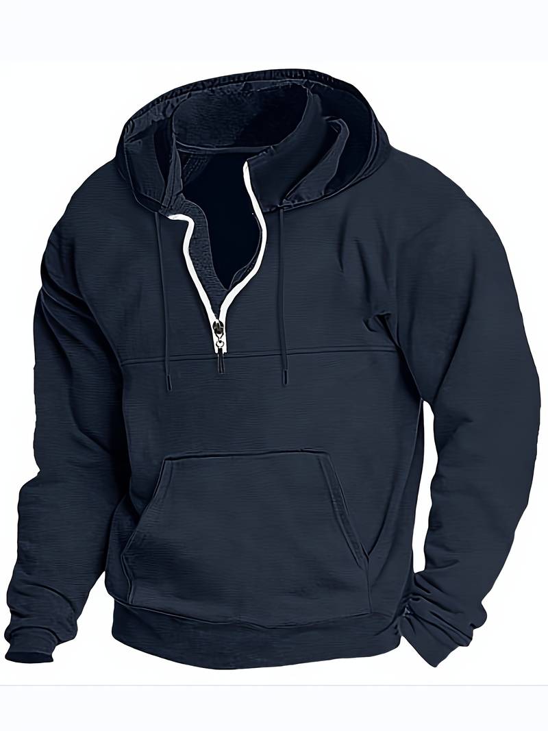 Herrar Hoodie för Fritid och Aktiviteter