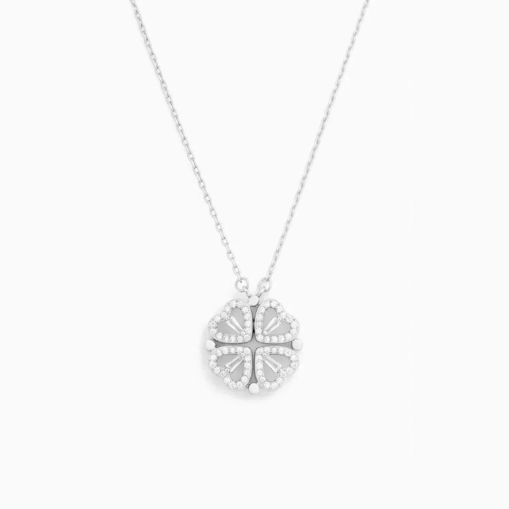 Hjärthalsband | Zirkon | Silver | Guldhalsband | Halsband för damer