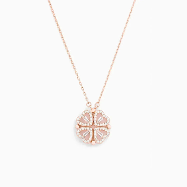 Hjärthalsband | Zirkon | Silver | Guldhalsband | Halsband för damer