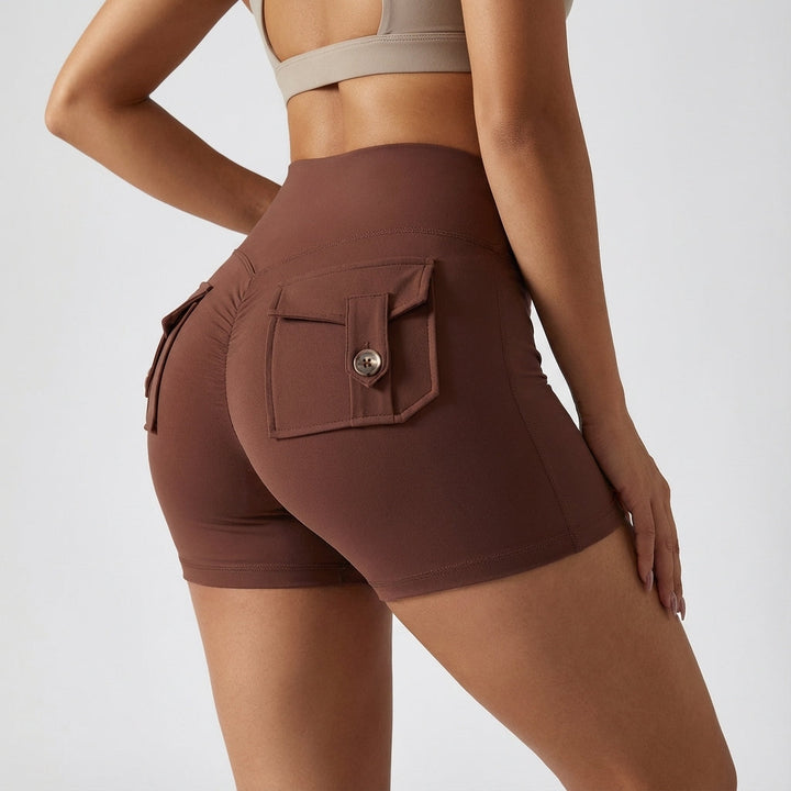 Höga midjeträningsshorts - Sydney