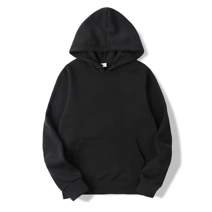 Hoodie för kvinnor - Oversized mysig pulloverhoodie med ficka