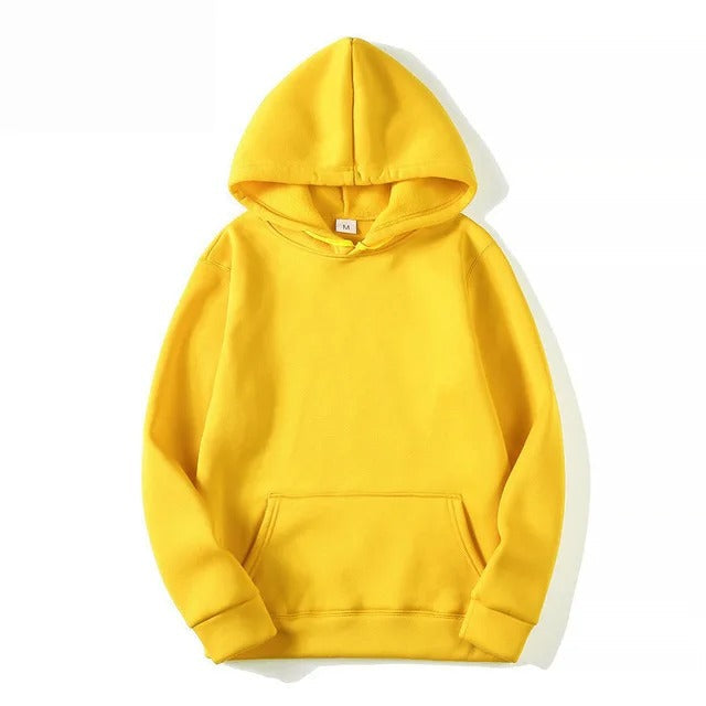 Hoodie för kvinnor - Oversized mysig pulloverhoodie med ficka