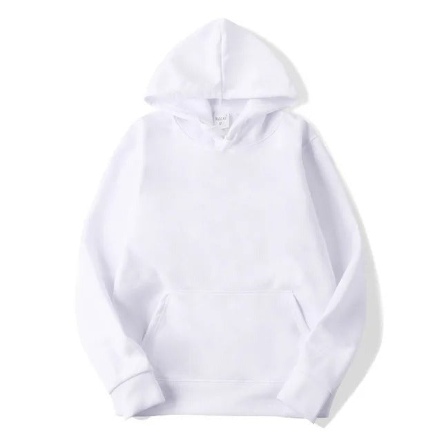 Hoodie för kvinnor - Oversized mysig pulloverhoodie med ficka