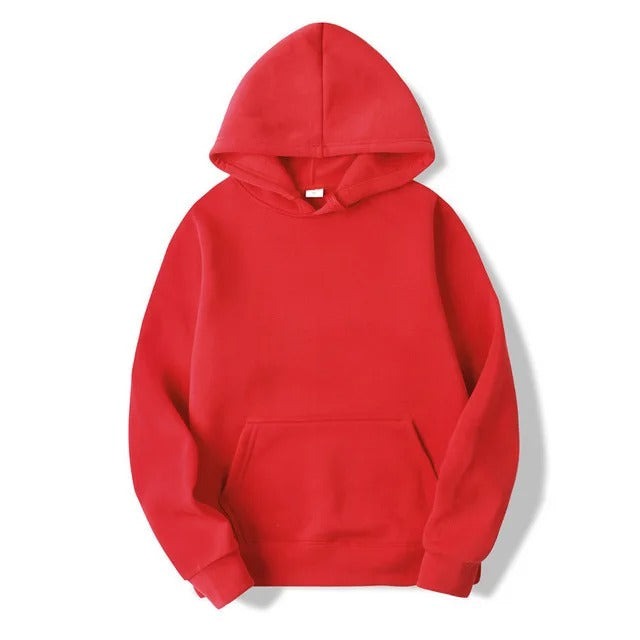 Hoodie för kvinnor - Oversized mysig pulloverhoodie med ficka