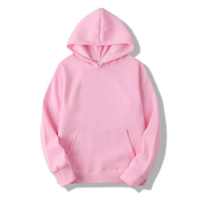 Hoodie för kvinnor - Oversized mysig pulloverhoodie med ficka