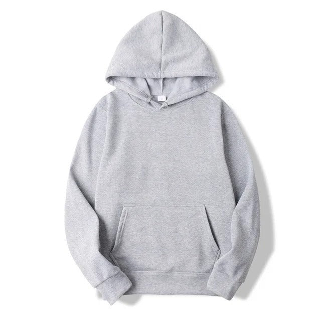 Hoodie för kvinnor - Oversized mysig pulloverhoodie med ficka