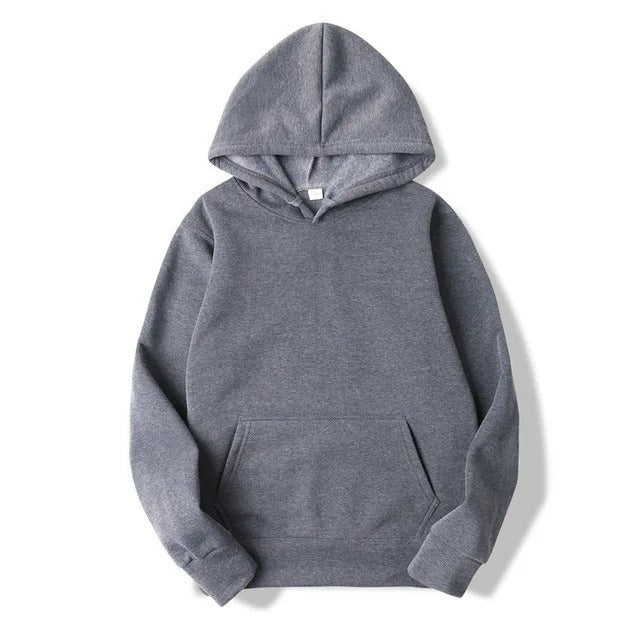 Hoodie för kvinnor - Oversized mysig pulloverhoodie med ficka