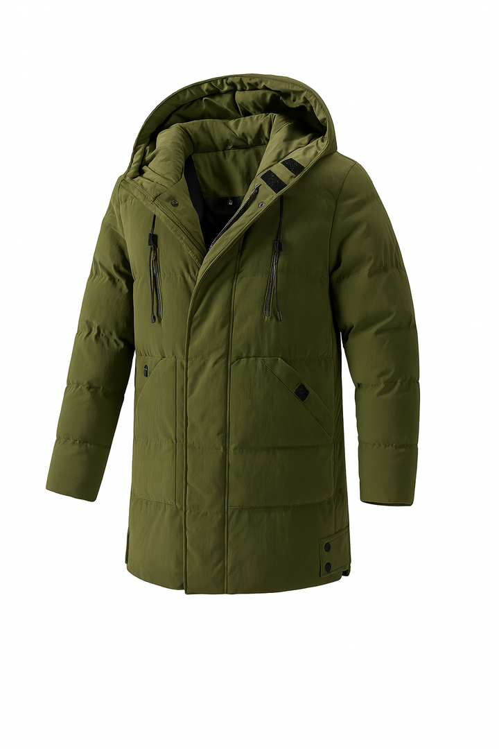 Isolerad parkas med huva - Laurin