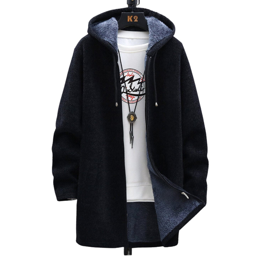 Jacka med huva | Dragkedja | Fleecefoder | Vinterjacka | Damjackor