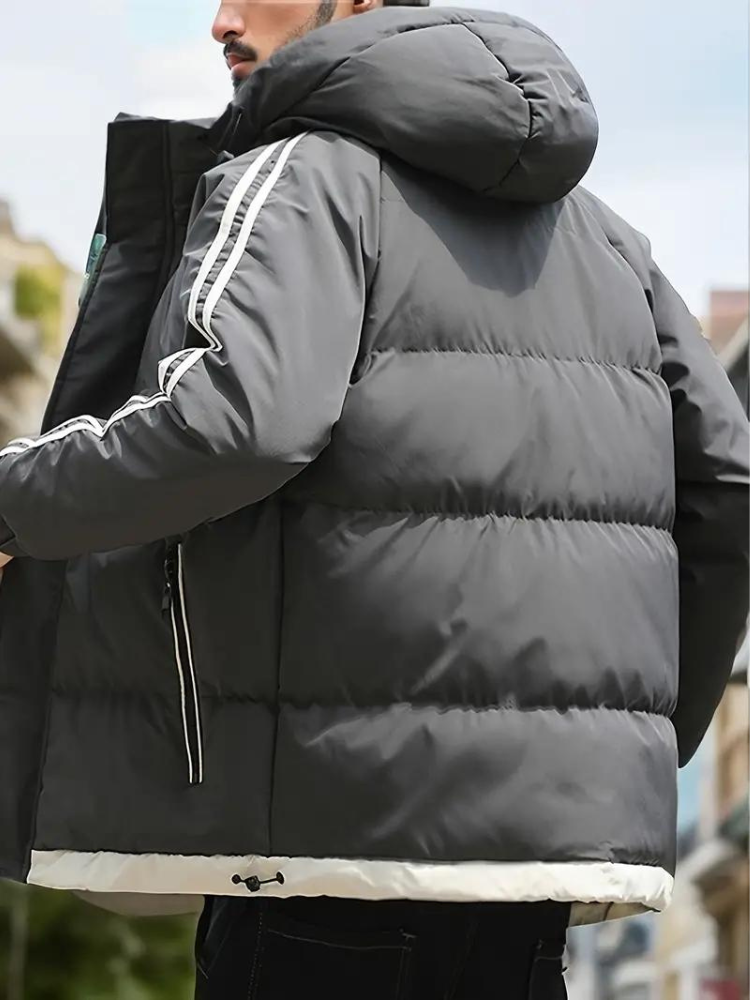 Jerome Vinterjacka | Herr Varm vadderad pufferjacka