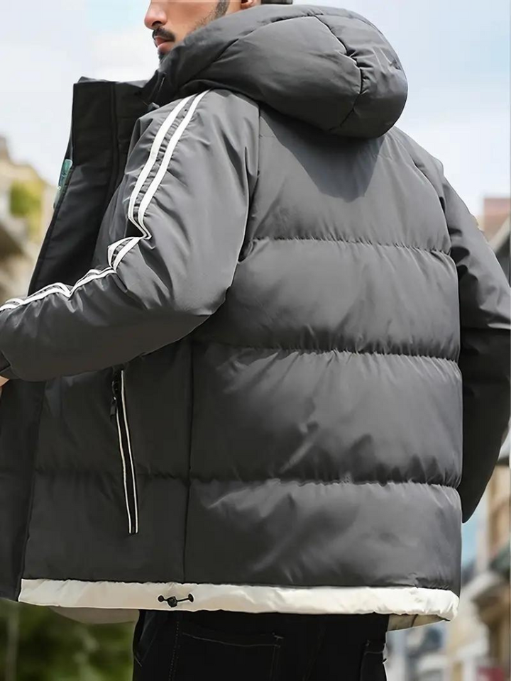 Jerome Vinterjacka | Herr Varm vadderad pufferjacka